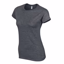Gildan Womens/Ladies Softstyle Ringspun Cotton T-Shirt - XL, Dark Heather