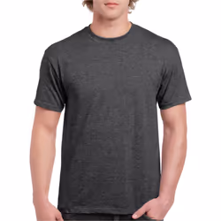 Gildan Unisex Adult Heather T-Shirt - M, Dark Heather