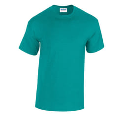 Gildan Mens Heavy Cotton T-Shirt - S, Antique Jade Dome