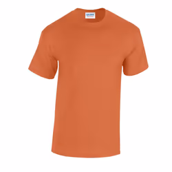 Gildan Mens Heavy Cotton T-Shirt - XL, Antique Orange