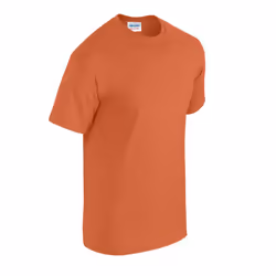 Gildan Mens Heavy Cotton T-Shirt - XL, Antique Orange