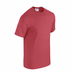 Gildan Mens Heavy Cotton T-Shirt - L, Antique Cherry Red