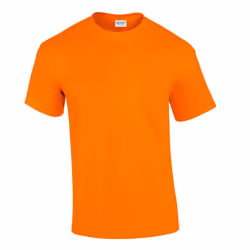 Gildan Unisex Adult Ultra Cotton T-Shirt - M, Safety Orange