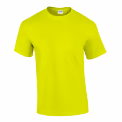 Gildan Unisex Adult Ultra Cotton T-Shirt - S, Safety Green