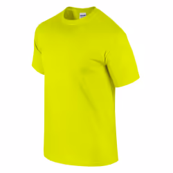 Gildan Unisex Adult Ultra Cotton T-Shirt - S, Safety Green