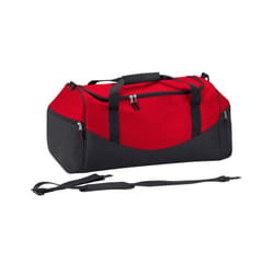 Quadra Teamwear Holdall - One Size, Classic Red/Black