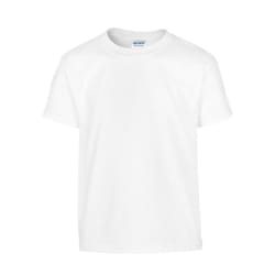 Gildan Childrens/Kids Heavy Cotton T-Shirt - S, White