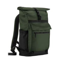 Quadra Axis Roll Top Backpack - One Size, Forest Night