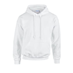 Gildan Mens Heavy Blend Hoodie - L, White