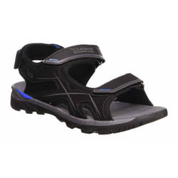 Regatta Mens Kota Drift Open Toe Sandals - 10 UK, Black/Nautical Blue