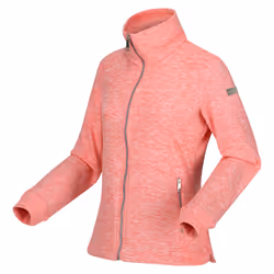 Regatta Womens/Ladies Azaelia Marl Full Zip Fleece Jacket - 20 UK, Shell Pink
