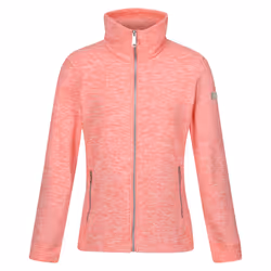 Regatta Womens/Ladies Azaelia Marl Full Zip Fleece Jacket - 18 UK, Shell Pink