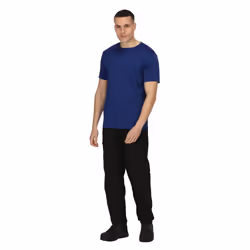 Regatta Mens Pro Reflective Moisture Wicking T-Shirt - M, New Royal