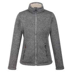 Regatta Womens/Ladies Razia II Full Zip Fleece Jacket - 18 UK, Storm Grey/Light Vanilla