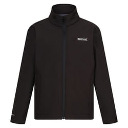 Regatta Childrens/Kids Cera Soft Shell Jacket - 7-8 Years, Black