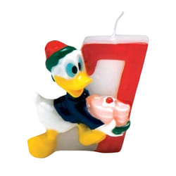 Disney Number 7 Donald Duck Birthday Candle