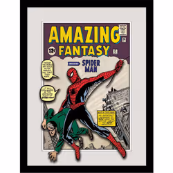 Spider-Man Breakout Comic Framed Poster
