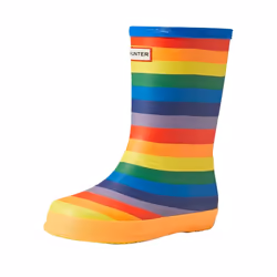Hunter Childrens/Kids Original First Classic Rainbow Wellington Boots - 11 UK Child, Multicoloured