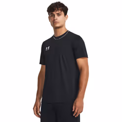 Under Armour Mens Challenger Training T-Shirt - L, Black/White