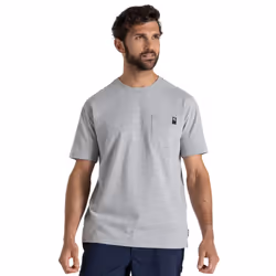 Craghoppers Mens Wakefield Workwear Marl Pocket T-Shirt - XL, Soft Grey