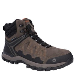 Hi-Tec Mens V-Lite Explorer Suede V-Lite Waterproof Hiking Boots - 6 UK, Brown/Lilac