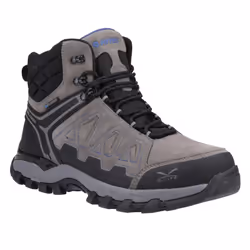 Hi-Tec Mens V-Lite Explorer Suede V-Lite Waterproof Hiking Boots - 12 UK, Charcoal/Grey/Dark Blue