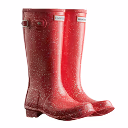 Hunter Childrens/Kids Glitter Wellington Boots