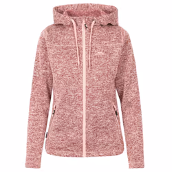 Trespass Womens/Ladies Odelia Fleece Jacket - S, Rose Tone