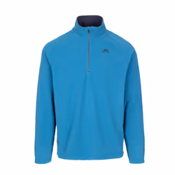 Trespass Mens Blackford Microfleece - L, Bondi Blue