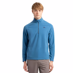 Trespass Mens Blackford Microfleece - L, Bondi Blue
