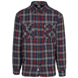 Trespass Mens Rapeseed Check Shirt - L, Navy Check