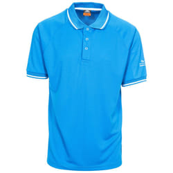 Trespass Mens Bonnington Polo Top - S, Bright Blue