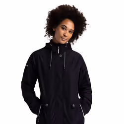 Trespass Womens/Ladies Flourish Waterproof Jacket - S, Black