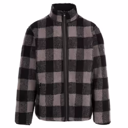 Trespass Mens Tatsfield Fleece Jacket - XL, Black