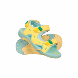 Mountain Warehouse Childrens/Kids Seaside Pineapple Sandals - 12 UK Child, Bright Yellow