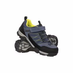 Mountain Warehouse Childrens/Kids Trailblaze Suede Hiking Shoes - 10 UK Child, Navy