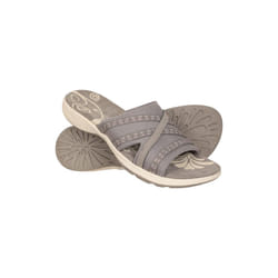 Mountain Warehouse Womens/Ladies Comfort Crest Slip-on Sliders - 5 UK, Grey