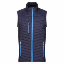 Regatta Mens Navigate Quilted Hybrid Gilet - XL, Navy/French Blue