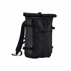 Quadra Roll Top Waterproof Backpack - One Size, Black
