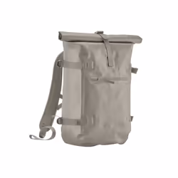Quadra Roll Top Waterproof Backpack - One Size, Natural Stone