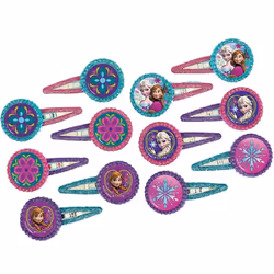 Frozen Anna And Elsa Hair Clip (Pack Of 12)