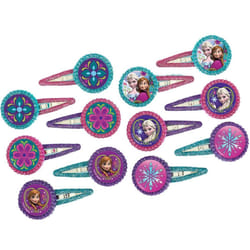 Frozen Anna And Elsa Hair Clip (Pack Of 12)