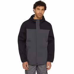 Dickies Mens Waterproof Jacket - L, Charcoal
