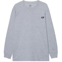 Dickies Mens Luray Pocket Long-Sleeved T-Shirt - XXL, Charcoal