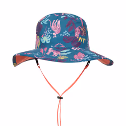 Mountain Warehouse Childrens/Kids Reversible Water Resistant Sun Hat - S, Teal