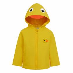 Regatta Childrens/Kids Pebbles The Duck Waterproof Jacket - 36-48 Months, Sunbeam