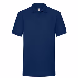 Fruit of the Loom Mens 65/35 Heavyweight Polo Shirt - S, Navy