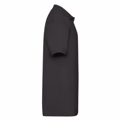 Fruit of the Loom Mens 65/35 Heavyweight Polo Shirt - XL, Black