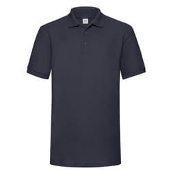 Fruit of the Loom Mens 65/35 Heavyweight Polo Shirt - 3XL, Deep Navy