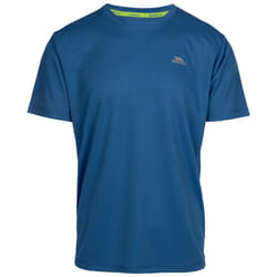 Trespass Mens Landford Active Top - L, Mid Blue